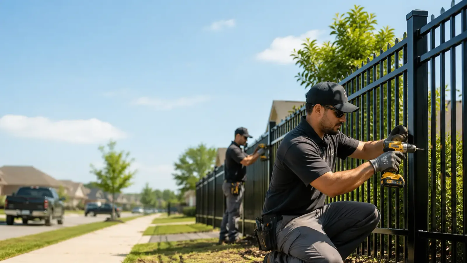 Metal Fence Installation in Albion, IL
